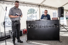Grindsted Festuge - Fællessang i teltet på Nørretorv 28-08-2017