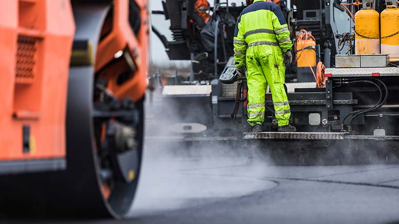 Lufthavnsvej ved Billund Lufthavn